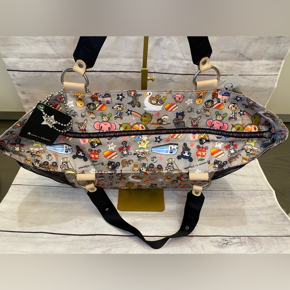 **RARE, HARD TO FIND**NWT VINTAGE  TOKIDOKI X LESPORTSAC Avventura Trasporto - Picture 5 of 8